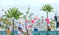 Mural Coordonne 8800131 Neo-Tea Garden Metamorphosis