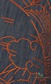 Tapeta Dżins Arte Moooi MO3000 Indigo Macaque Tokyo Blue