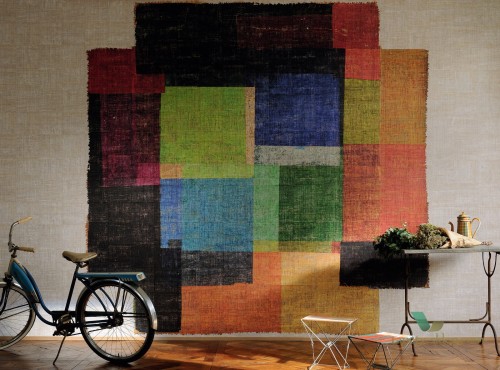 Mural Geometryczny Elitis VP 60501 Untitled Raffia & Madagascar