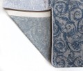 Niebieski Dywan Louis De Poortere Patchwork - BRUGES BLUE 8981