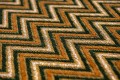 Pomarańczowo Zielony Dywan Splendore di Venezia Nowoczesny - DOLOMITI VERDE FERRO 9013