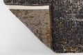 Czarno Złoty Dywan Louis De Poortere w Jodełkę - Broadway Glitter 8422B