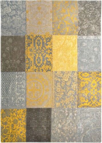Żółty Dywan Louis De Poortere Patchwork - YELLOW 8084