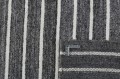 Ciemny Szary Dywan Reza's w Białe Paski - NOUVEAU STRIPES DARK GREY/WHITE