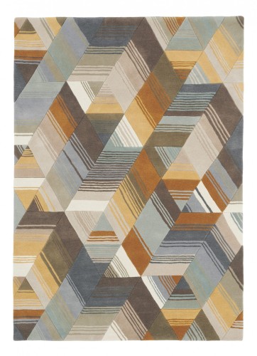 Kolorowy Dywan Harlequin Geometryczny - ARCCOS OCHRE 040206