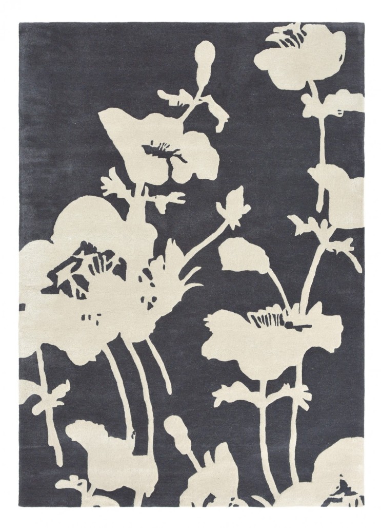 Floral 300 Charcoal 039604