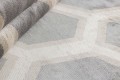 Beżowo Szary Dywan Reza's Geometryczny - COSMOU DECOR 7052