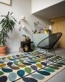 Kolorowy Dywan Orla Kiely w Liście -  MULTI STEM KINGFISHER 059507