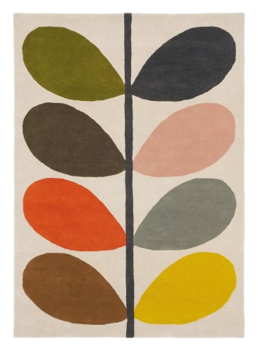 Kolorowy Dywan Orla Kiely w Liście - GIANT MULTI STEM 059205