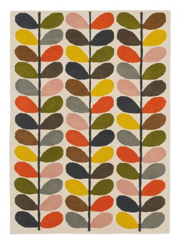 Kolorowy Dywan Orla Kiely w Liście - CLASSIC MULTI STEM 059505