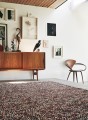 Bordowy Dywan Brink & Campman Pleciony - MARBLE 29500