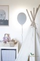 Kinkiet Balloon Grey 131210 Globen