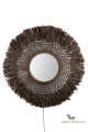 Kinkiet Boho Mirror Brown 132706 Globen