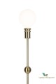 Lampa stojąca Astrid Brushed brass 202965 Globen