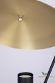 Lampa stołowa lamp Undercover Black/Brushed Brass 220111 Globen