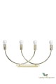 Lampa stołowa Grace 4 Brass 225963 Globen