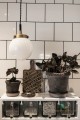Lampa wisząca Alley Mini Antique Brass/White 240751 Globen