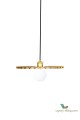 Lampa wisząca Omega 35 Brushed Brass 251065 Globen