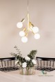 Lampa wisząca Comet Brushed Brass 255665 Globen