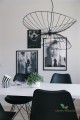 Lampa wisząca Ray 70 Black 258011 Globen