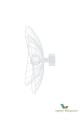 Lampa sufitowa/Kinkiet Ray White 268008 Globen