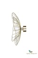Lampa sufitowa/Kinkiet  Ray Brushed Brass 268065 Globen