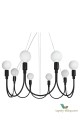 Lampa wisząca Arch Black 277011 Globen