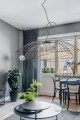 Lampa wisząca Ray 115 Black 278011 Globen