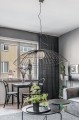 Lampa wisząca Ray 115 Black 278011 Globen