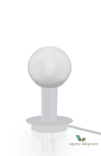 Lampa stołowa White Torch 421508 Globen