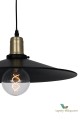 Lampa wisząca Disc Black 452611 Globen