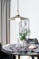 Lampa wisząca Disc Black 452611 Globen