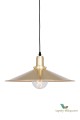 Lampa wisząca Disc Brushed Brass 452665 Globen
