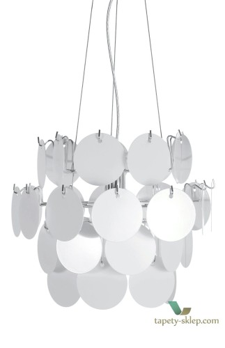 Lampa wisząca Cirrus White 472808 Globen