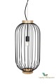 Lampa wisząca Berlin Oval Black 477011 Globen