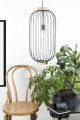 Lampa wisząca Berlin Oval Black 477011 Globen