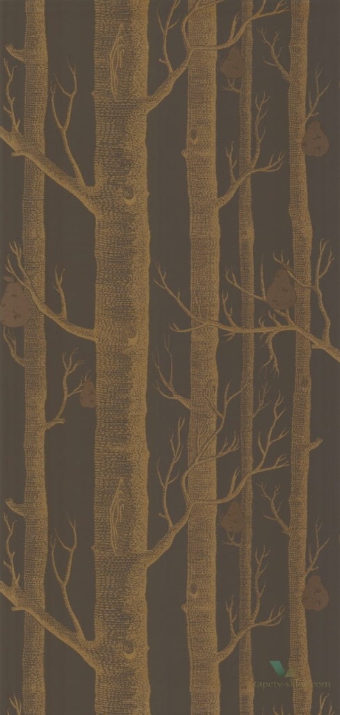 Tapeta w brązowe drzewa Woods Cole & Son Woods & Pears 95/5028