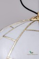 Lampa wisząca Ombrello Brass/White 651508 Globen