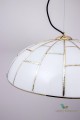 Lampa wisząca Ombrello Brass/White 651508 Globen