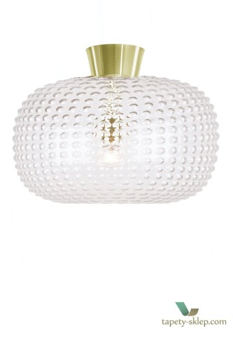 Lampa sufitowa Spring Clear / Brass 669855 Globen
