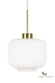 Lampa wisząca Ritz White / Brass 673563 Globen