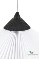Lampa wisząca Matisse Black/White 750211 Globen