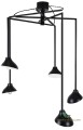 Lampa wisząca Shift 5 Black 971511 Globen