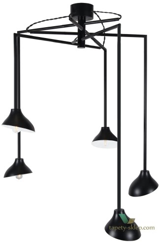 Lampa wisząca Shift 5 Black 971511 Globen