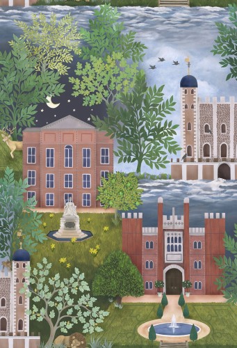 Tapeta Ogród Cole & Son 118/1001 Palace Tales Historic Royal Palaces – Great Masters