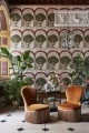 Tapeta Wachlarze Cole & Son 118/11026 Royal Jardiniere Historic Royal Palaces – Great Masters