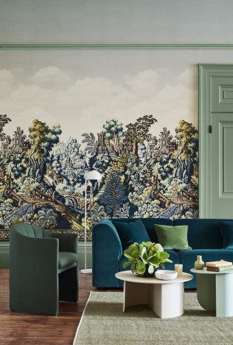Mural Roślinny Krajobraz Cole & Son 118/17038 Verdure Tapestry Historic Royal Palaces – Great Masters