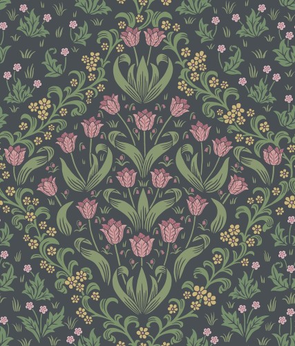 Tapeta Kwietny Ornament Cole & Son 118/2003 Tudor Garden Historic Royal Palaces – Great Masters