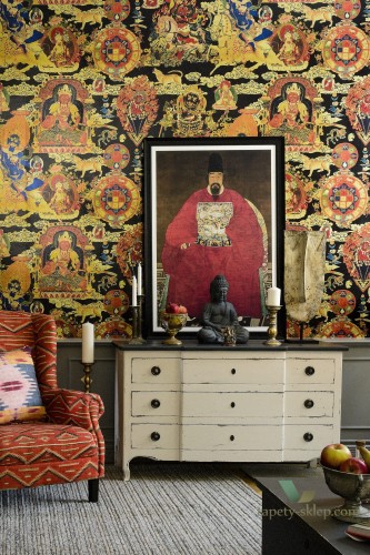 Tapeta Mind the Gap WP20450 Tibetan Tapestry Metallic Edition