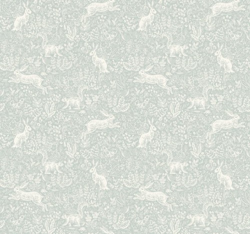 Tapeta Zwierzęta Leśne York Wallcoverings RI5101 Fable Rifle Paper Co.